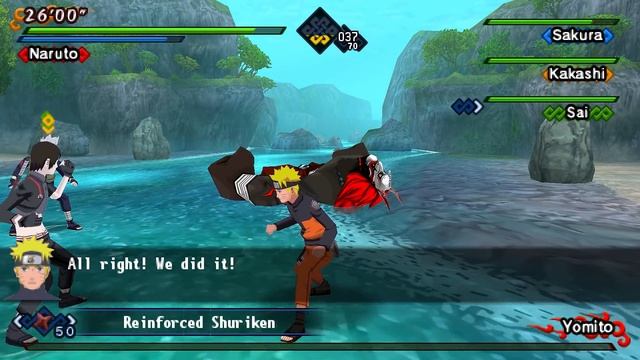 THE HEBI APPEAR & YOMITO BOSS! | Naruto Shippuden: Kizuna Drive Gameplay Walkthrough Part 8 (PSP) смотреть онлайн