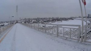 Зимняя поездка в Тюмень. Часть вторая "Прогулка по Тюмени"