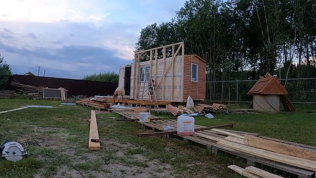 Таймлапс 2 года за 20 минут. Дачный участок от зарослей деревьев до газона. смотреть онлайн