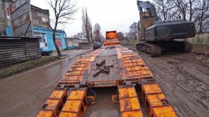 Экскаватор  из Луганска / Негабарит