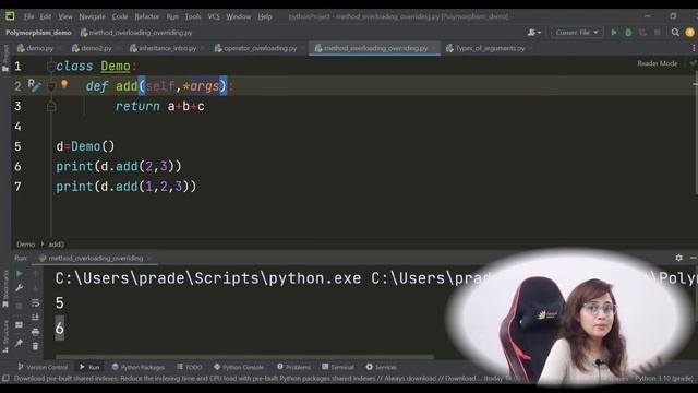 Method Overloading and Method Overriding| Python Tutorials for Beginners #lec105