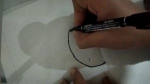 Навичок: как рисовать 3D круг. Beginner how to draw 3D circle.