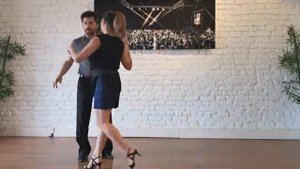 Online Tango Lessons by Esref & Vanessa, Milonguero Giros and Cortados, Tango Live TV