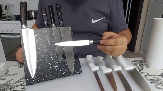 Обзор ножей для разделки мяса и рыбы Tramontina Professional Master. смотреть онлайн