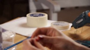 Пасхальная курочка-вазочка из папье-маше (15.04.2015)