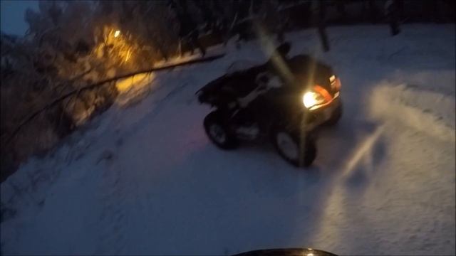 WONDERFUL WINTER DAY WITH CAN AM BRP XMR570 AND MAX650 смотреть онлайн