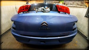 Снимаем задние фонари/замена лампочек Citroen C-Elysee 2012-2016год