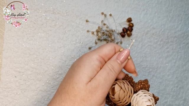 ТАКИЕ МИЛЫЕ!!!! ?Праздничные УКРАШЕНИЯ DIY?MK Цветы из фоамирана.