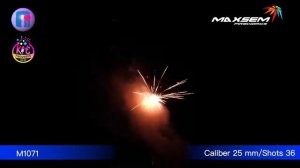 Фейерверк (салют) SHAPE SHIFTER 36 залпов M1071 Maxsem