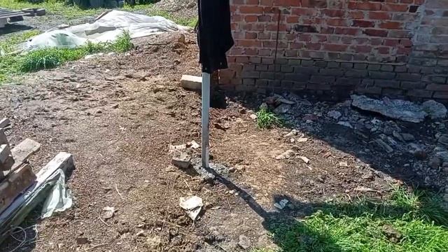работаем с шифером, крышей, обрешёткой  ▶ раскидываем периметр для забора