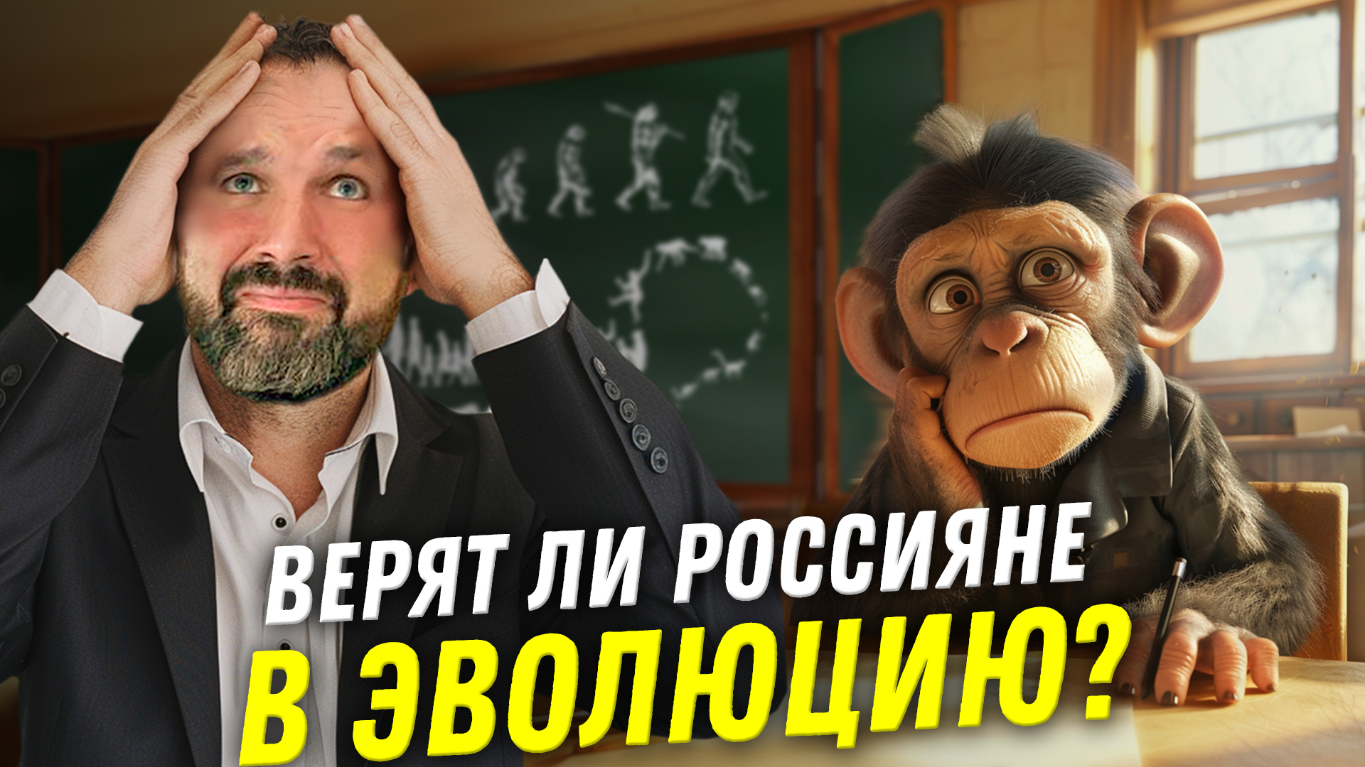 Верят ли россияне в эволюции?  |  30 научных новостей от Антропогенеза | Александр Соколов