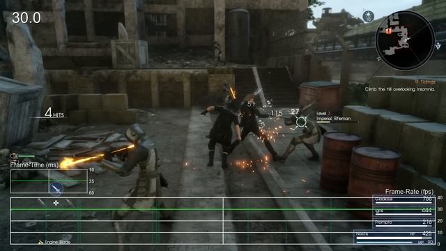 Final Fantasy 15 Xbox One Gameplay Frame-Rate Test смотреть онлайн
