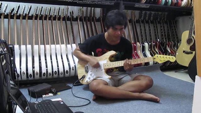 cheksound gitar listrik fender stratocaster natural murah meriah by selamat music смотреть онлайн