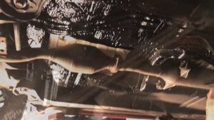 Антикоррозийная обработка и жидкая шумоизоляция днища снаружи