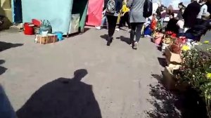 город Лида . Рынок на улице.