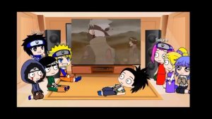 Naruto and friends react to sad naruto and konoha hero || Gacha react video