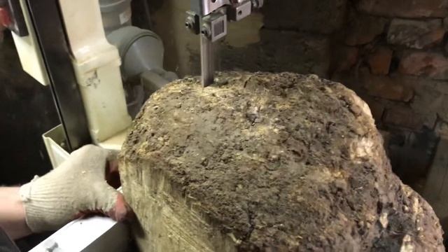 Распил капа на рукоятки для Якутских ножей. смотреть онлайн