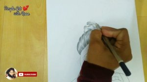 How to draw a cute girl drinking coffee ||girl drawing || girl with coffee mug ||pencil sketch| art