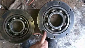 Ремонт боровой Т40. Замена подшипников/ Repair of the on-board gearbox