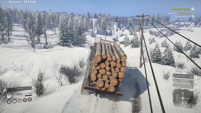 SnowRunner сложный режим. смотреть онлайн