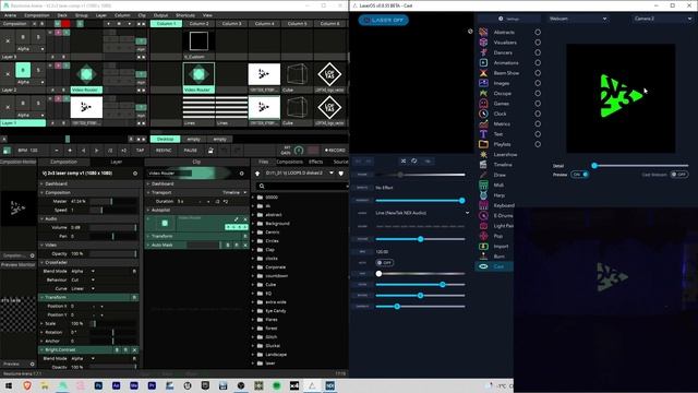 LaserCube and Resolume - TUTORIAL