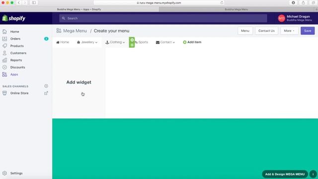 Buddha MEGA MENU - Simple and Tabbed submenus смотреть онлайн