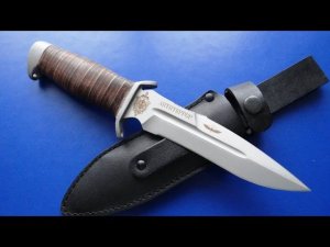 Боевой нож "Антитеррор" разработан и изготовлен для ФСБ России.