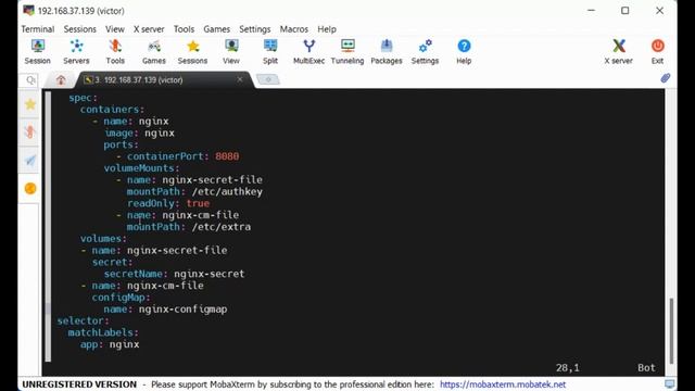 How To Mount secret & configmap as persistent volume to a container in OpenShift - Lesson 9C смотреть онлайн
