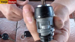 Личинка замка новая  со старим ключом  Ауди 80 [ 2019 @ ]