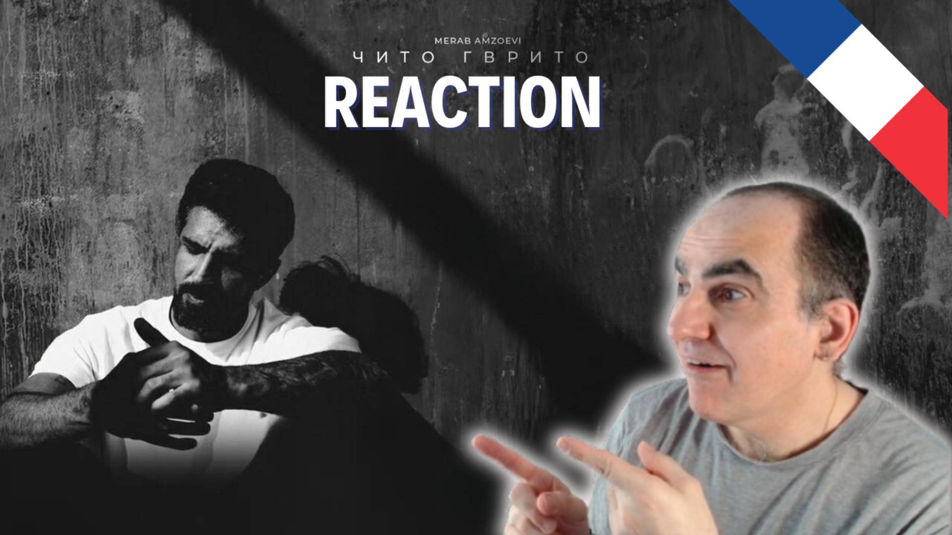 Merab Amzoevi - Chito Gvrito (Official Lyric Video) ║ Réaction Française  !
