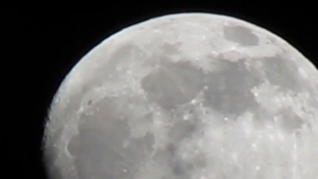 Moon observation with Canon SX30 IS смотреть онлайн