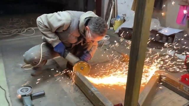 опора из проф трубы ? profile pipe support смотреть онлайн