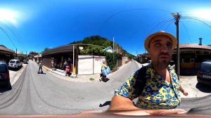 360° Лазаревское - Солоники 2021 обзор поселка и пляжа, по ул Тихорецкая к пляжу в Солониках - Сочи
