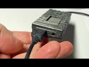 3D resin printed body for a blue tooth and FM module.