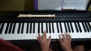 Lavender's blue piano/Lavanda azul piano.