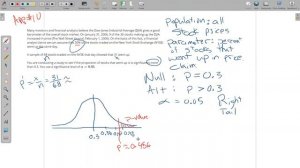 stats hypothesis test proportion of stocks