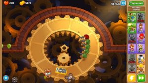 Прохождение Bloons TD 6! Шестерни: Легкий, Стандартный! Блунс ТД 6 (БТД, BTD)!