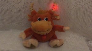 Игрушка Бык - символ года, с новогодней мелодией, 20 см