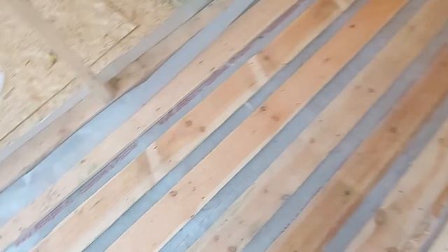 правильная Обрешетка пола под осб с вент зазором смотреть онлайн