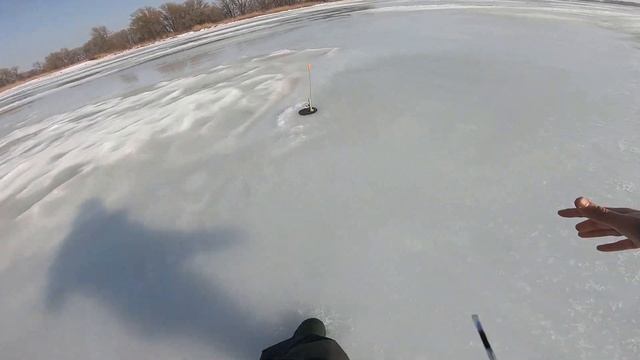 Последняя рыбалка на льду 2021. Ловля щуки. смотреть онлайн