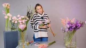 5 букетов из 1 состава | Мастер-класс от Ольги Шаровой