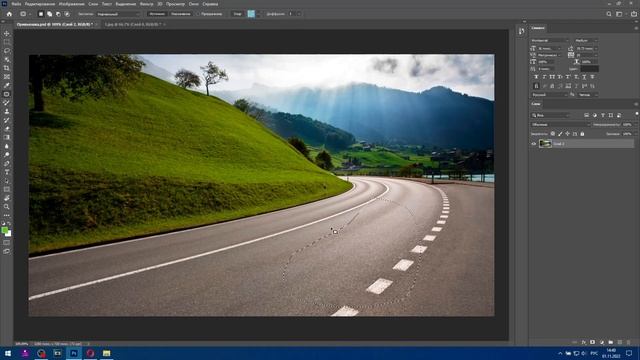 Инструменты в Фотошоп (Photoshop) Заплатка, Перемещение с учётом содержимого