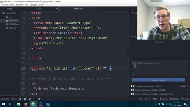 Basic Steps to Collaborate with Git & GitHub смотреть онлайн