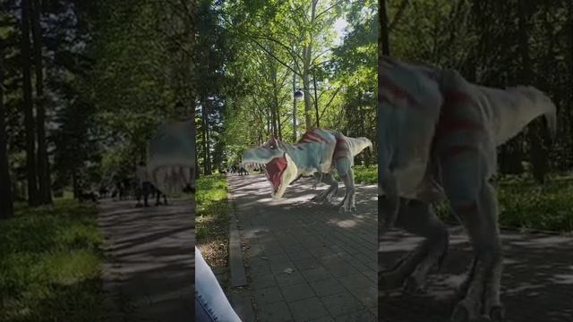 Динозавр в Ботаническом саду!? Краснодар! ? #Краснодар #ботаническийсад