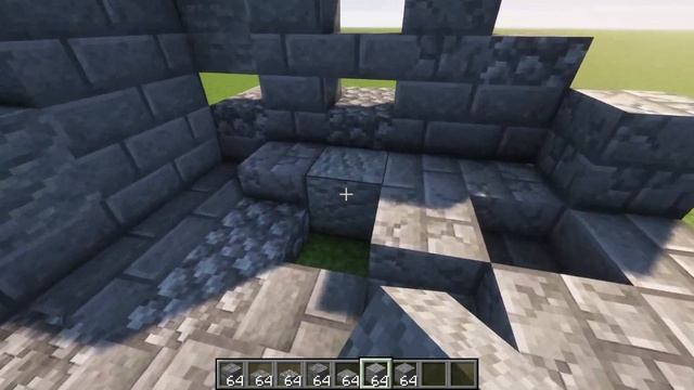 Разрушенный замок в Майнкрафте | Minecraft смотреть онлайн