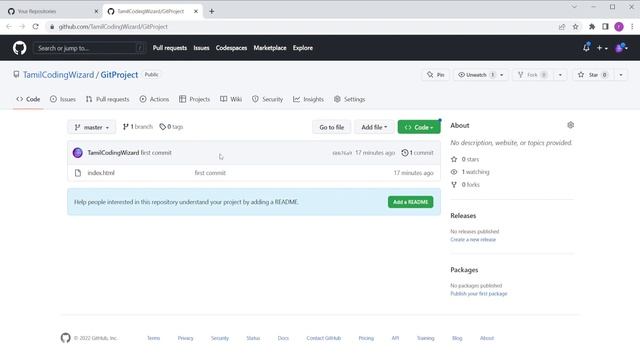 Git commit tamil | .gitignore file Tamil | Git push Tamil | Github using VSCode for beginners tamil