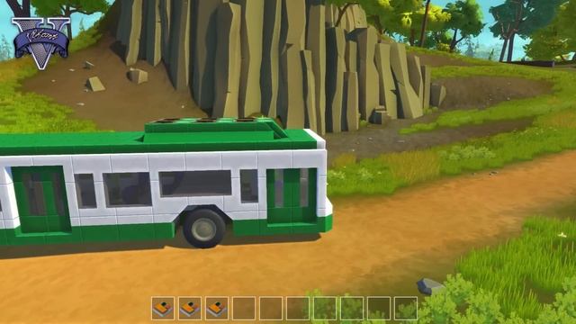 Scrap Mechanic | АВТОБУС ЛИАЗ | МОТО - БАЙК смотреть онлайн