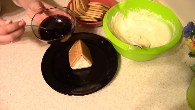 Пирожное Творожное. На скорую руку!.Быстро,вкусно, красиво! смотреть онлайн