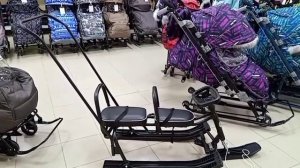 Снегокат Барс 505 Twins Baby Push