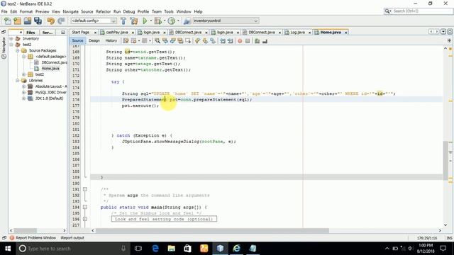 How to update/Edit data in MySql Database in Netbeans java смотреть онлайн